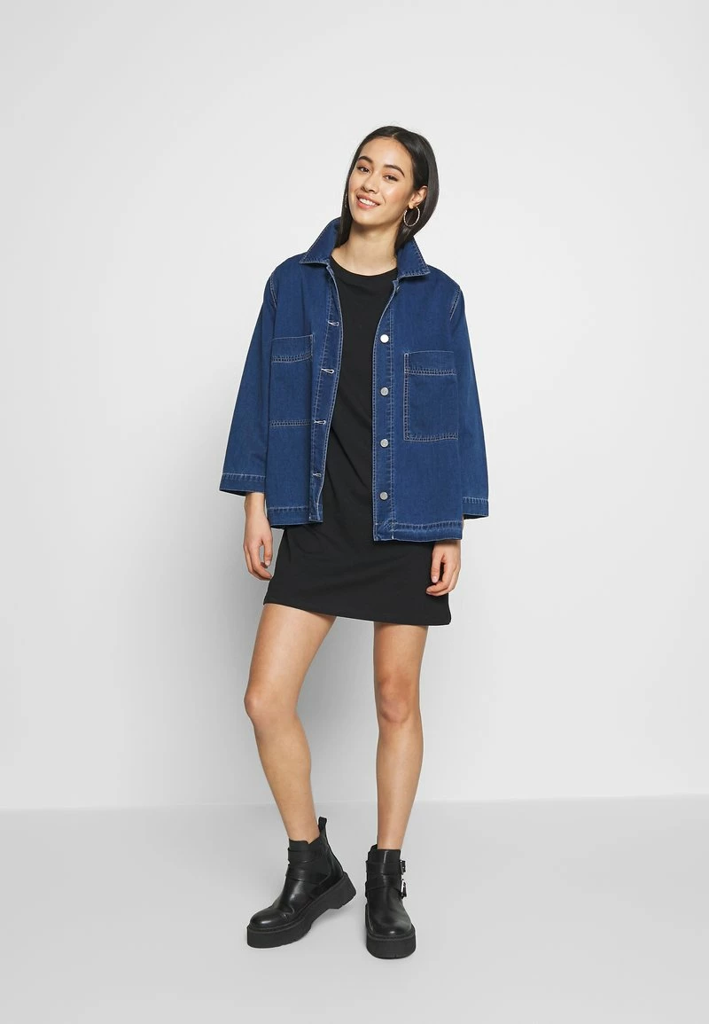 Even&Odd Jerseykleid - Black | Damen 4 Even&Odd Jerseykleid - Black | Damen – Bild 2