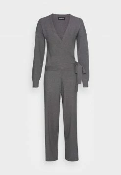 Even&Odd Damen WRAPPED CARDIGAN SET - Strickjacke - Mottled Dark Grey -Even&Odd Verkäufe 2024 041530c899c34755988d274499078e28