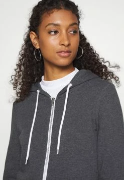 Even&Odd Damen ZIP JACKET - Sweatjacke - Mottled Dark Grey -Even&Odd Verkäufe 2024 04a4969f50074e63bd0fcba6c028e1e3