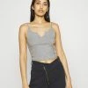 Even&Odd Damen Top - Light Grey