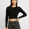 Even&Odd Damen Langarmshirt - Black