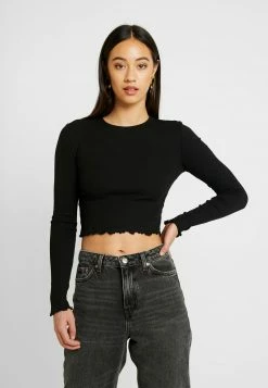 Even&Odd Damen Langarmshirt - Black