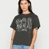 Even&Odd T-Shirt Print - Anthracite | Damen -Even&Odd Verkäufe 2024 0616212d95544ff79f4f541701226130