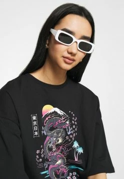 Even&Odd Damen T-Shirt Print - Black -Even&Odd Verkäufe 2024 071d1096da7b44e9991436d857d077f7