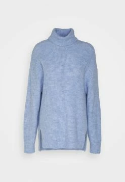 Even&Odd Damen Strickpullover - Mottled Light Blue -Even&Odd Verkäufe 2024 095abefcedfe42cbae832613c5a09f6e