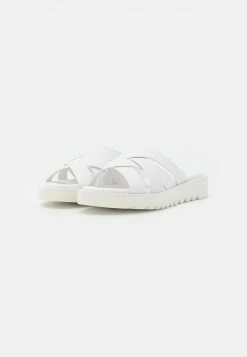Even&Odd Damen Pantolette Flach - White -Even&Odd Verkäufe 2024 0a6557bb83f64104858e8c326219c0be