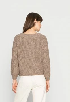 Even&Odd Damen OFF SHOULDER JUMPER - Strickpullover - Mottled Beige -Even&Odd Verkäufe 2024 0ae1ca6b207749d39064be6620118926