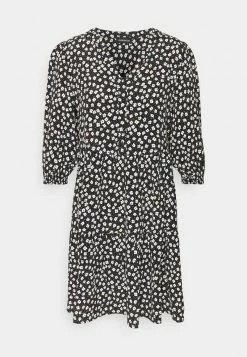 Even&Odd Damen Blusenkleid - Black/white -Even&Odd Verkäufe 2024 0cb373d85506474a9d842fc8089d87df