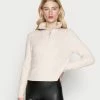 Even&Odd HALF ZIP JUMPER - Strickpullover - Beige | Damen -Even&Odd Verkäufe 2024 0d6cb43f8cda4abd95056286d0697290