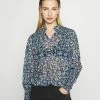 Even&Odd Damen PRINTED BLOUSE - Bluse - Blue -Even&Odd Verkäufe 2024 0e22dff584f4431783fb1660f62ea593