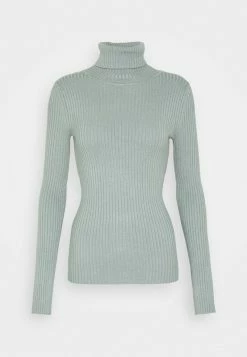 Even&Odd Damen BASIC TURTLE NECK - Strickpullover - Light Green -Even&Odd Verkäufe 2024 10d196e5c5264503b545cc6d25996840