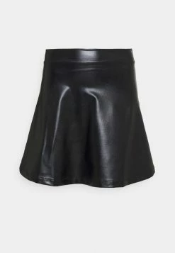 Even&Odd Damen Mini PU Leather A-line Skirt - A-Linien-Rock - Black -Even&Odd Verkäufe 2024 11c6770e4c8244739b50dd933d4db8c3