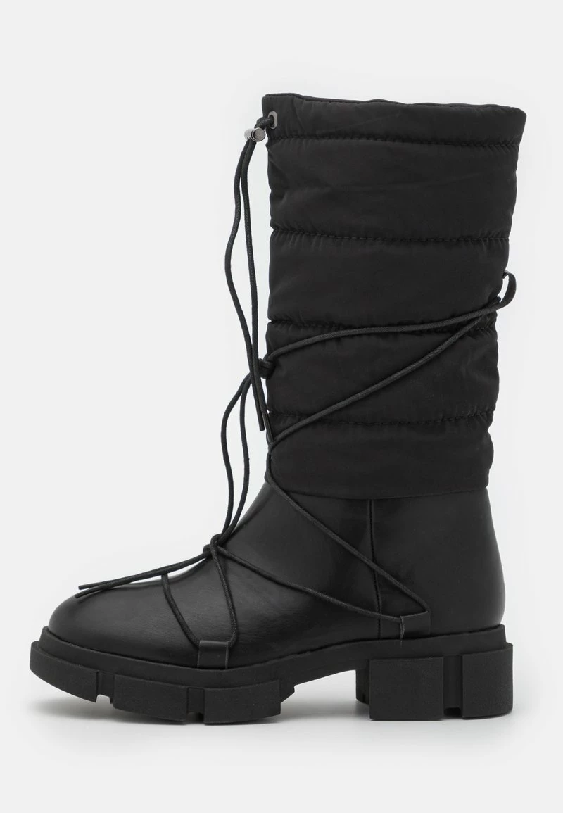 Even&Odd Damen WINTER BOOTIES - Plateaustiefel - Black 4 Even&Odd Damen WINTER BOOTIES - Plateaustiefel - Black – Bild 2