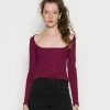 Even&Odd Damen Langarmshirt - Purple -Even&Odd Verkäufe 2024 1256b4293380431c9b429be42df24dd8