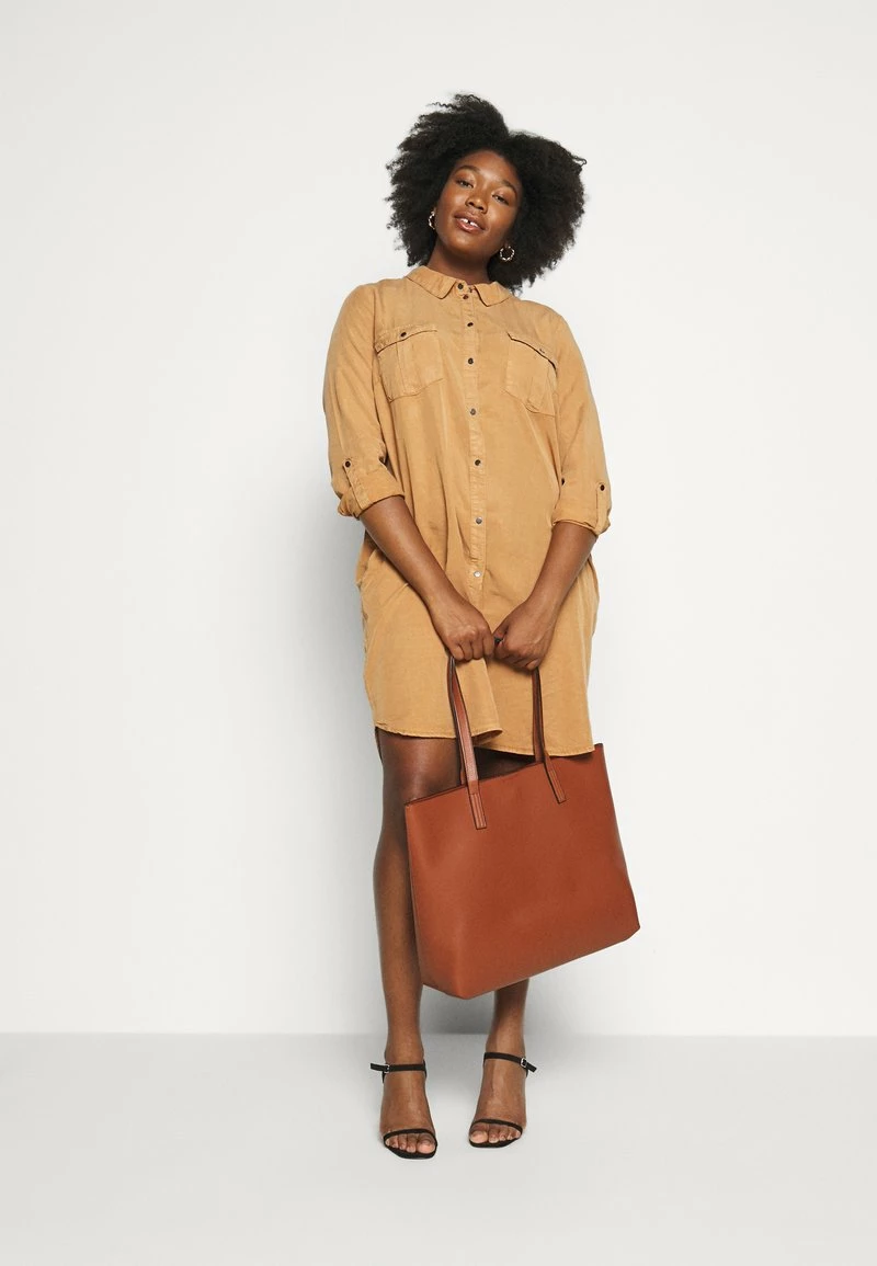 Even&Odd Damen Shopping Bag - Cognac 3 Even&Odd Damen Shopping Bag - Cognac