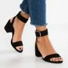 Even&Odd Damen Riemensandalette - Black