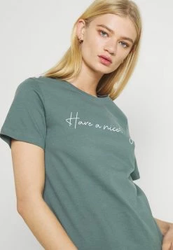 Even&Odd Damen T-Shirt Print - Green -Even&Odd Verkäufe 2024 14166e7732f04ec7a26adef5474827d0