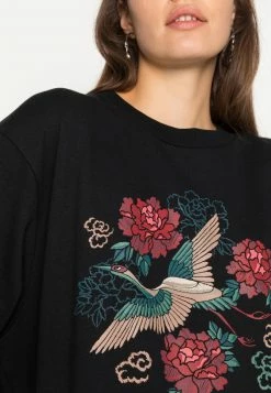 Even&Odd Damen OVERSIZED PRINT - Sweatshirt - Black -Even&Odd Verkäufe 2024 1825ef83a7884b9e8c76370deb068a97