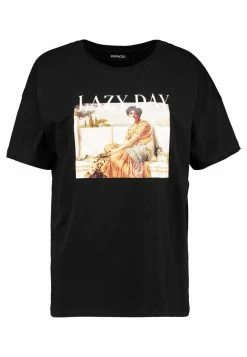 Even&Odd Damen T-Shirt Print - Black -Even&Odd Verkäufe 2024 199fce2962b04b878ade2e402011221b