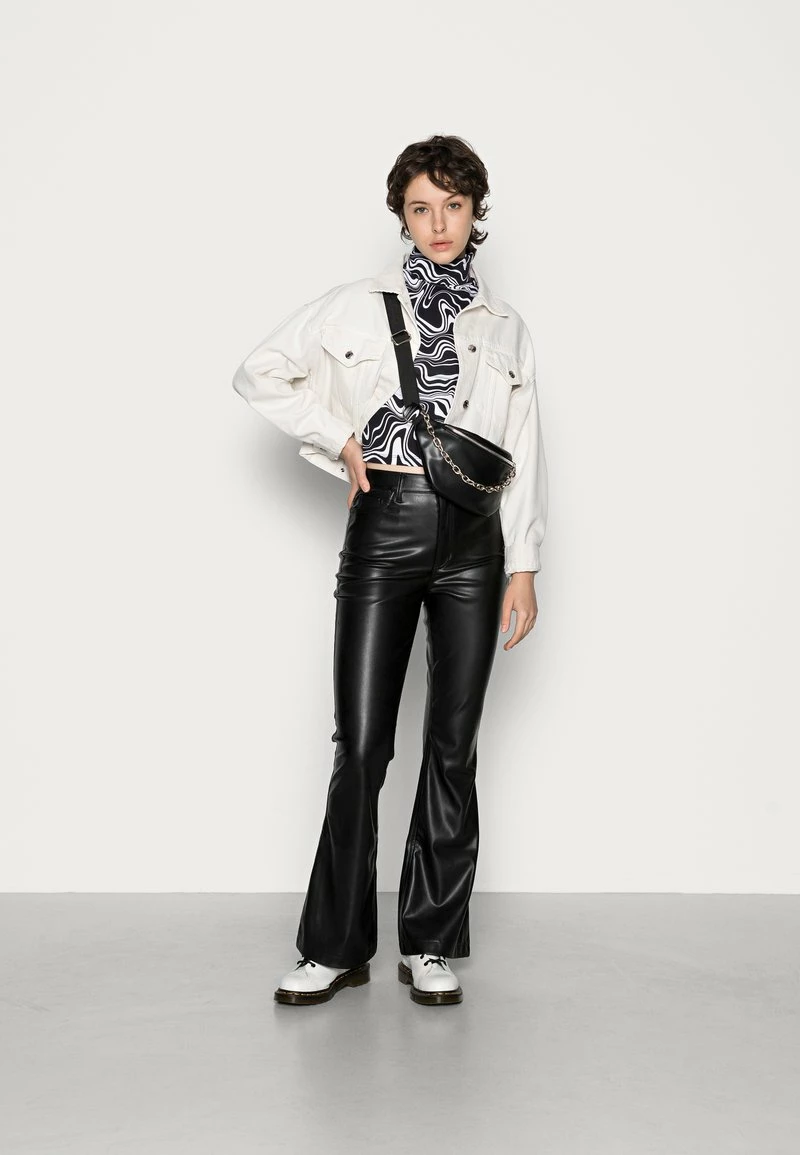 Even&Odd Langarmshirt - Black/white | Damen 4 Even&Odd Langarmshirt - Black/white | Damen – Bild 2