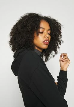 Even&Odd Damen BASIC HOODIE JACKET WITH POCKETS - Kapuzenpullover - Black -Even&Odd Verkäufe 2024 1ab1c636516e468895585178d71370bf