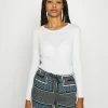 Even&Odd Damen Strickpullover - Off-white