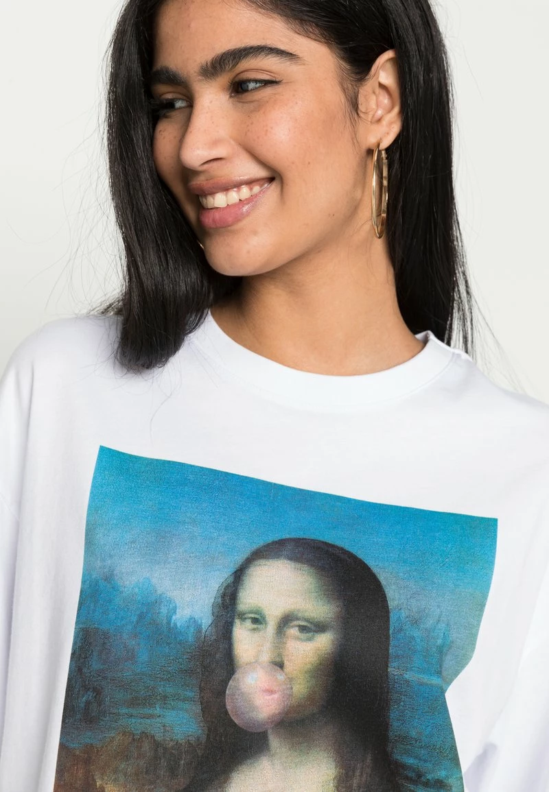 Even&Odd Damen DRESS WITH BIG PLACEMENT - Jerseykleid - White/multi Coloured 7 Even&Odd Damen DRESS WITH BIG PLACEMENT - Jerseykleid - White/multi Coloured – Bild 5