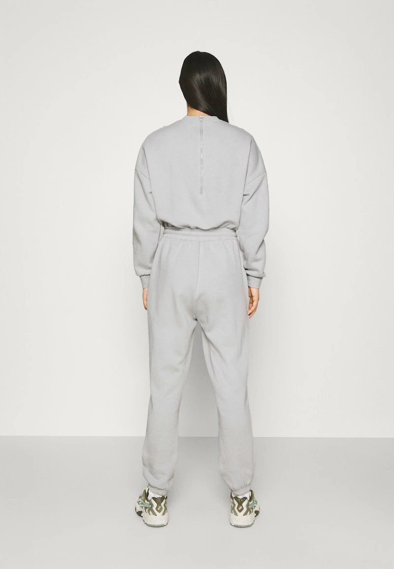 Even&Odd Damen SWEAT - Oversized Comfy - Jumpsuit - Light Grey 5 Even&Odd Damen SWEAT - Oversized Comfy - Jumpsuit - Light Grey – Bild 3