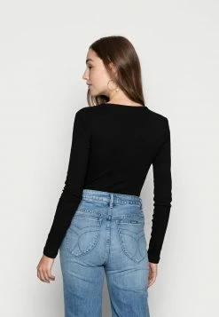 Even&Odd BODYSUIT BASIC - Langarmshirt - Black | Damen -Even&Odd Verkäufe 2024 214c3f710e0c4d9b9a26071e900e8325