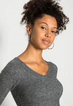 Even&Odd Damen Strickkleid - Mottled Dark Grey -Even&Odd Verkäufe 2024 21549b76b5de4774b374d1546fe0c85a