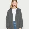Even&Odd Damen Strickjacke - Mottled Dark Grey -Even&Odd Verkäufe 2024 21591b67880e436ca7100fd96ecdc767