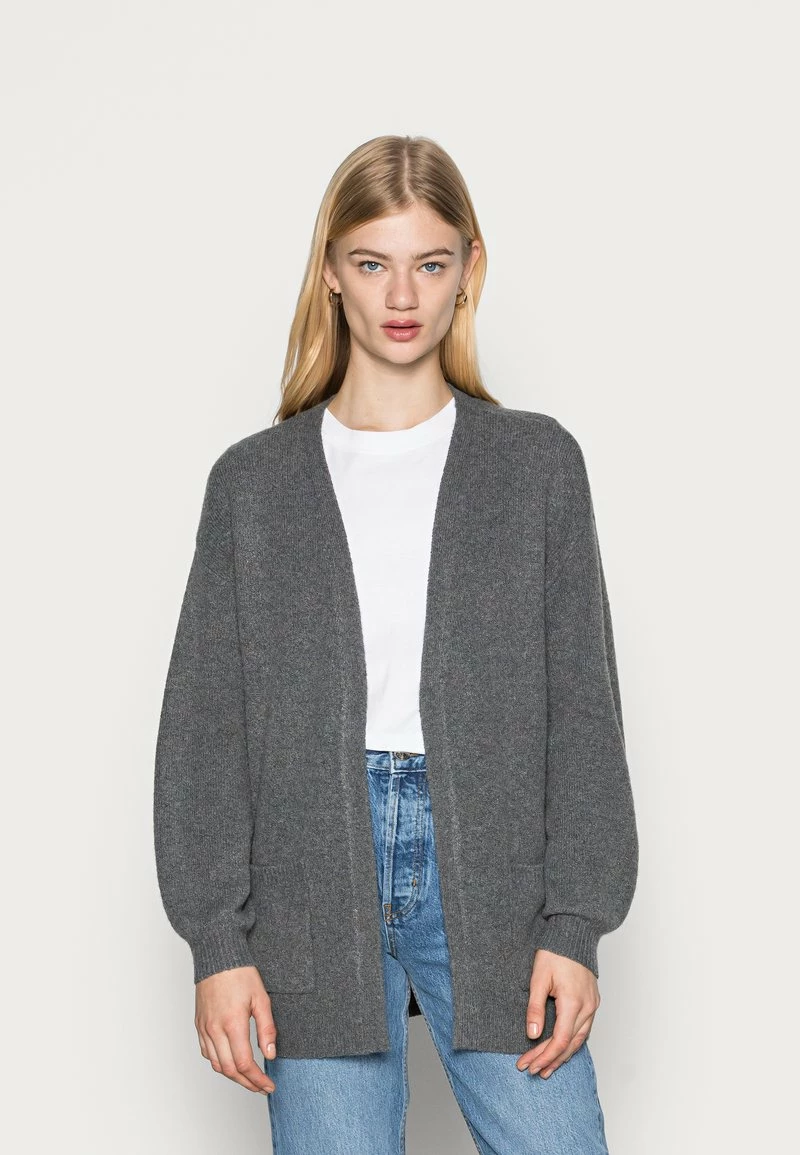 Even&Odd Damen Strickjacke - Mottled Dark Grey 3 Even&Odd Damen Strickjacke - Mottled Dark Grey