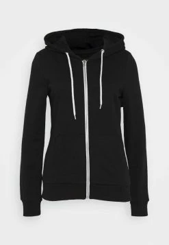 Even&Odd ZIP JACKET - Sweatjacke - Black | Damen -Even&Odd Verkäufe 2024 23292ea797bf4fcbb28fdd3e8bd63fe8