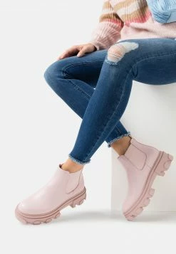 Even&Odd Damen Plateaustiefelette - Light Pink