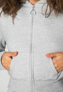 Even&Odd Damen Sweatjacke - Mottled Light Grey -Even&Odd Verkäufe 2024 25e686628ece4d0c9b1e838fa8842f53