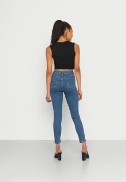 Even&Odd Damen Jeans Skinny Fit - Blue Denim -Even&Odd Verkäufe 2024 288dbf0b11864c1d87626656b336a939