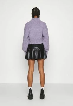 Even&Odd Damen Mini PU Leather A-line Skirt - A-Linien-Rock - Black -Even&Odd Verkäufe 2024 291b5b510496455b8caf601161eb0ccd