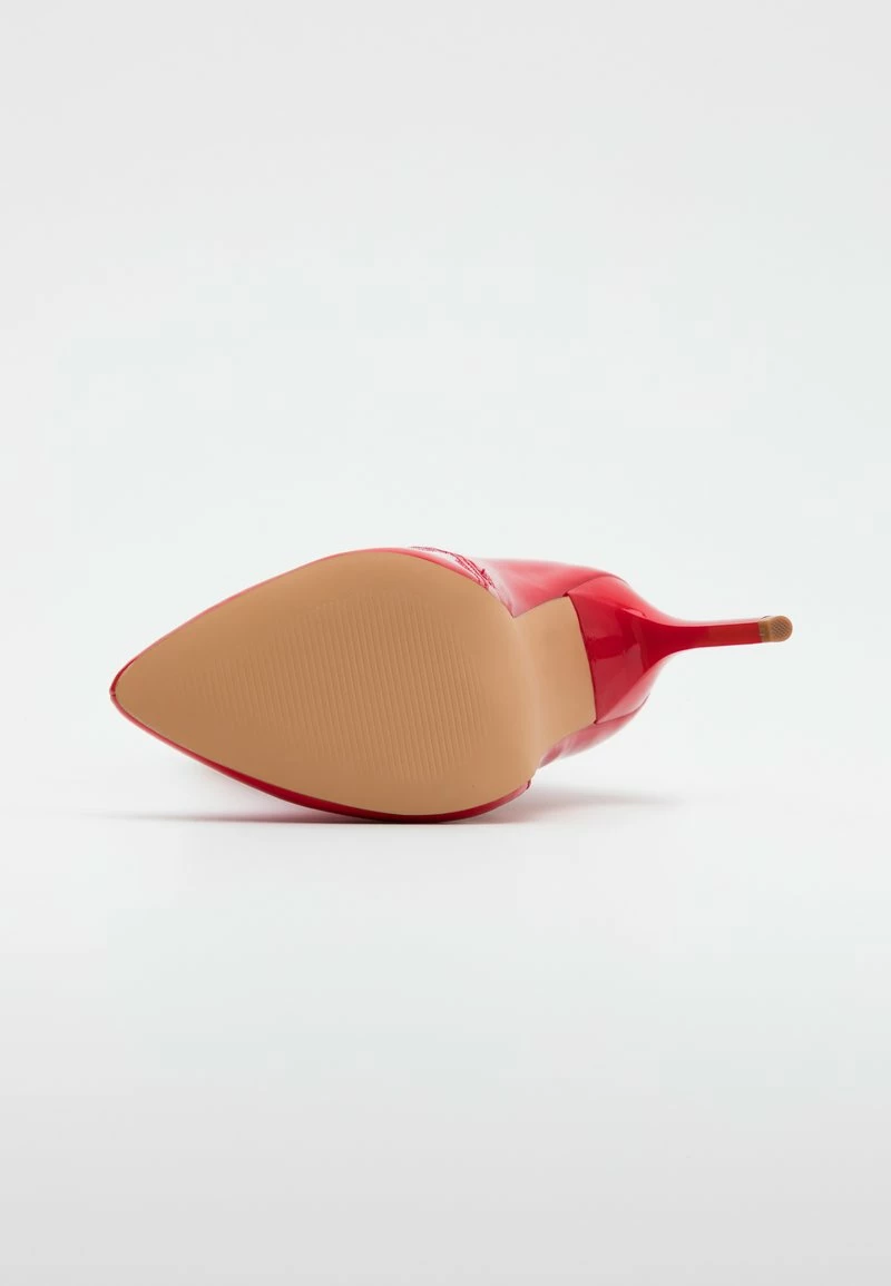 Even&Odd Damen High Heel Stiefelette - Red 7 Even&Odd Damen High Heel Stiefelette - Red – Bild 5