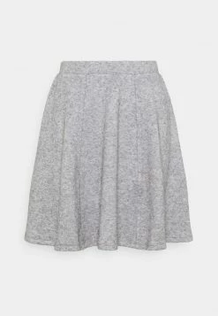 Even&Odd Damen Flared Mini Knitted Skirt - Minirock - Mottled Grey -Even&Odd Verkäufe 2024 2998abb2e7a44a6a807f16d22364e49e