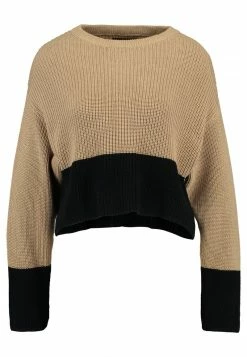 Even&Odd Damen Strickpullover - Sand/black -Even&Odd Verkäufe 2024 2cbaebddbfda422ab431428e081a1064