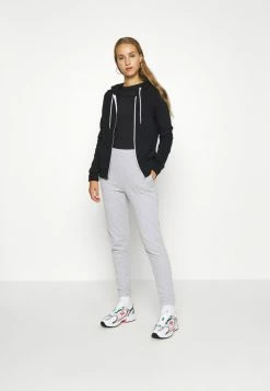 Even&Odd ZIP JACKET - Sweatjacke - Black | Damen -Even&Odd Verkäufe 2024 2ccaad8ca2534331b3cbc76134af52f4