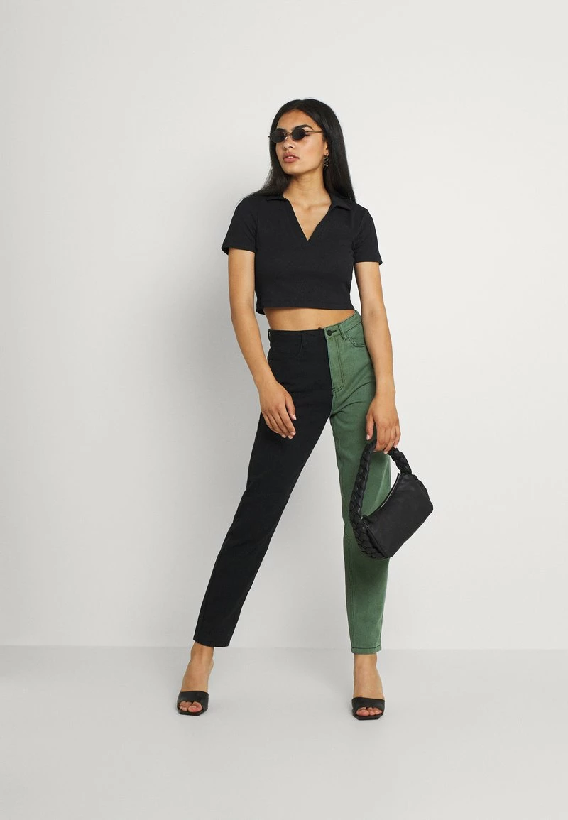 Even&Odd Poloshirt - Black | Damen 4 Even&Odd Poloshirt - Black | Damen – Bild 2