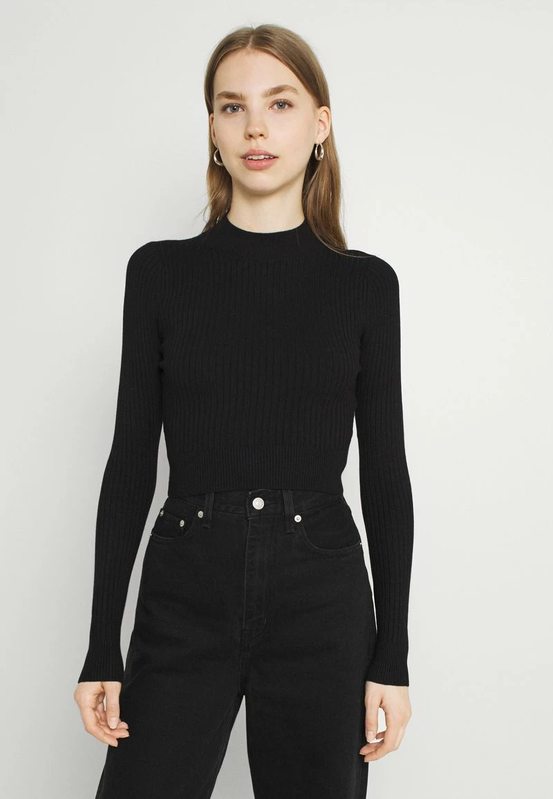 Even&Odd Damen 2 PACK - Strickpullover - Black/light Blue 6 Even&Odd Damen 2 PACK - Strickpullover - Black/light Blue – Bild 4