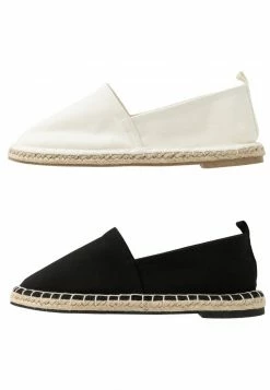 Even&Odd Damen 2 PACK - Espadrille - Black/white -Even&Odd Verkäufe 2024 3092cb8fd48e46659ce1c79a41d5f828