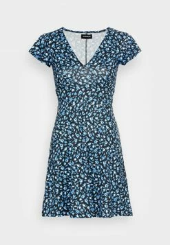 Even&Odd Damen Jerseykleid - Black/blue -Even&Odd Verkäufe 2024 3152ac45b01d41ddae501b56cbbf095e