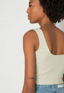 Even&Odd Damen 2 PACK - Top - Black/light Green -Even&Odd Verkäufe 2024 318c772500a34cc4b00a574bcc76cbcf