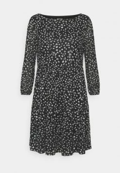 Even&Odd Damen Freizeitkleid - Black/white/yellow -Even&Odd Verkäufe 2024 31c16937d3164a49bbedc0cc426442a6