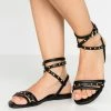 Even&Odd Riemensandalette - Black | Damen