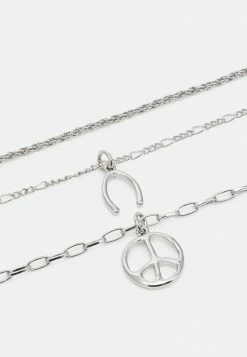 Even&Odd Damen Halskette - Silver-coloured -Even&Odd Verkäufe 2024 36a5e886089a4aae831e828360d6248c