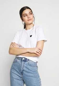 Even&Odd 2PACK - T-Shirt Basic - White/black | Damen -Even&Odd Verkäufe 2024 36e456081f7c4842a7461469375448bb